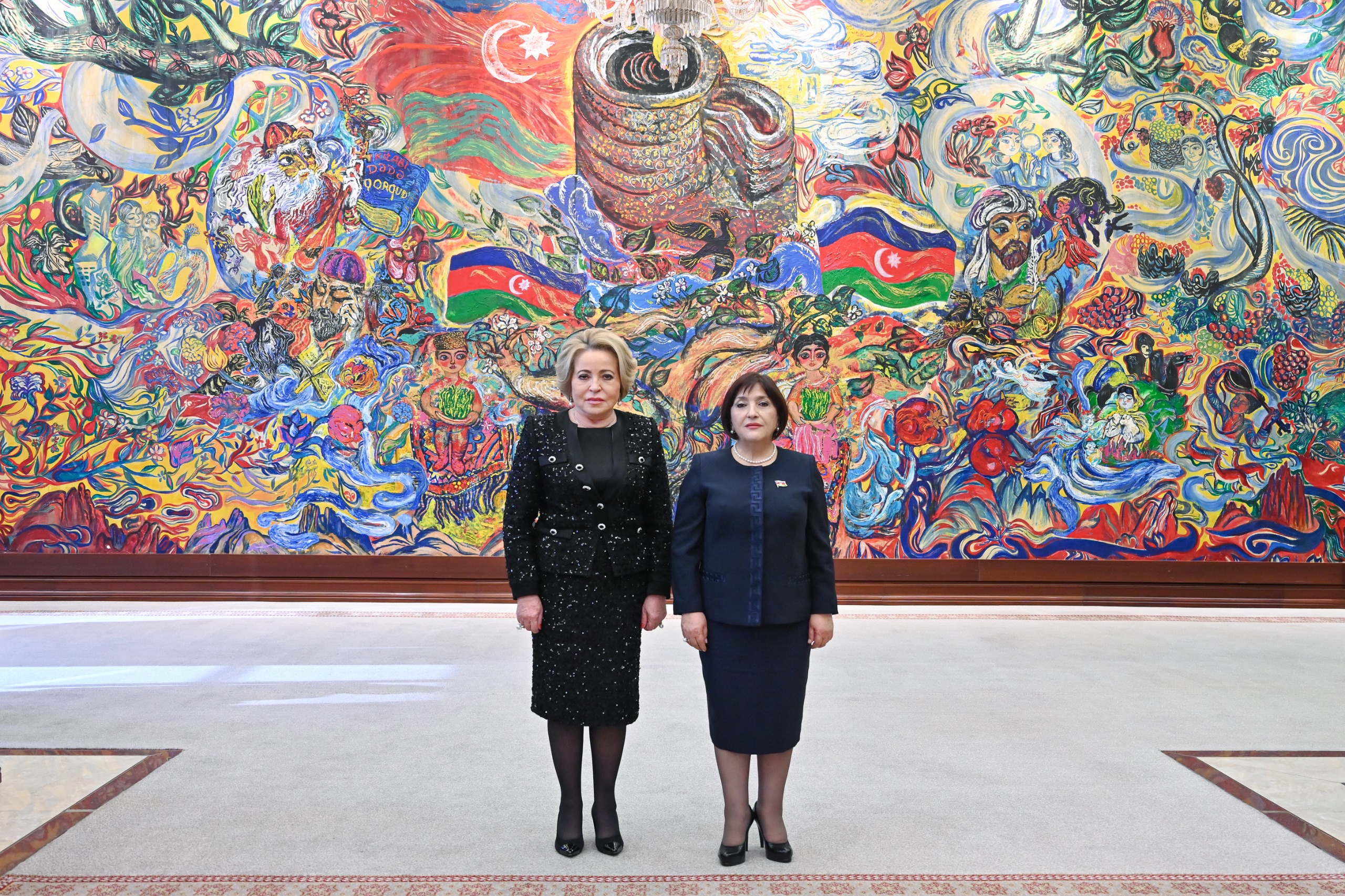 Milli Məclisin sədri Sahibə Qafarova Rusiya Federal Məclisi Federasiya Şurasının sədri Valentina Matviyenko ilə görüşüb Milli Məclisin sədri Sahibə Qafarova Rusiya Federal Məclisi Federasiya Şurasının sədri Valentina Matviyenko ilə görüşüb