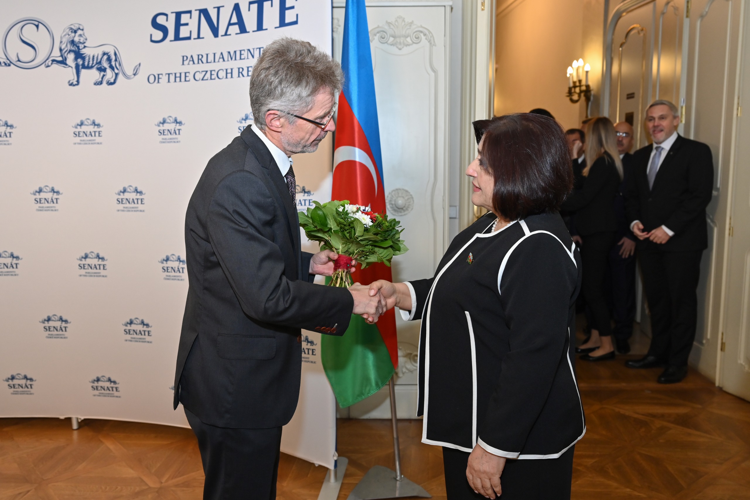 Milli Məclisin sədri Sahibə Qafarova Çexiya Parlamenti Senatının sədri ilə görüşüb Milli Məclisin sədri Sahibə Qafarova Çexiya Parlamenti Senatının sədri ilə görüşüb