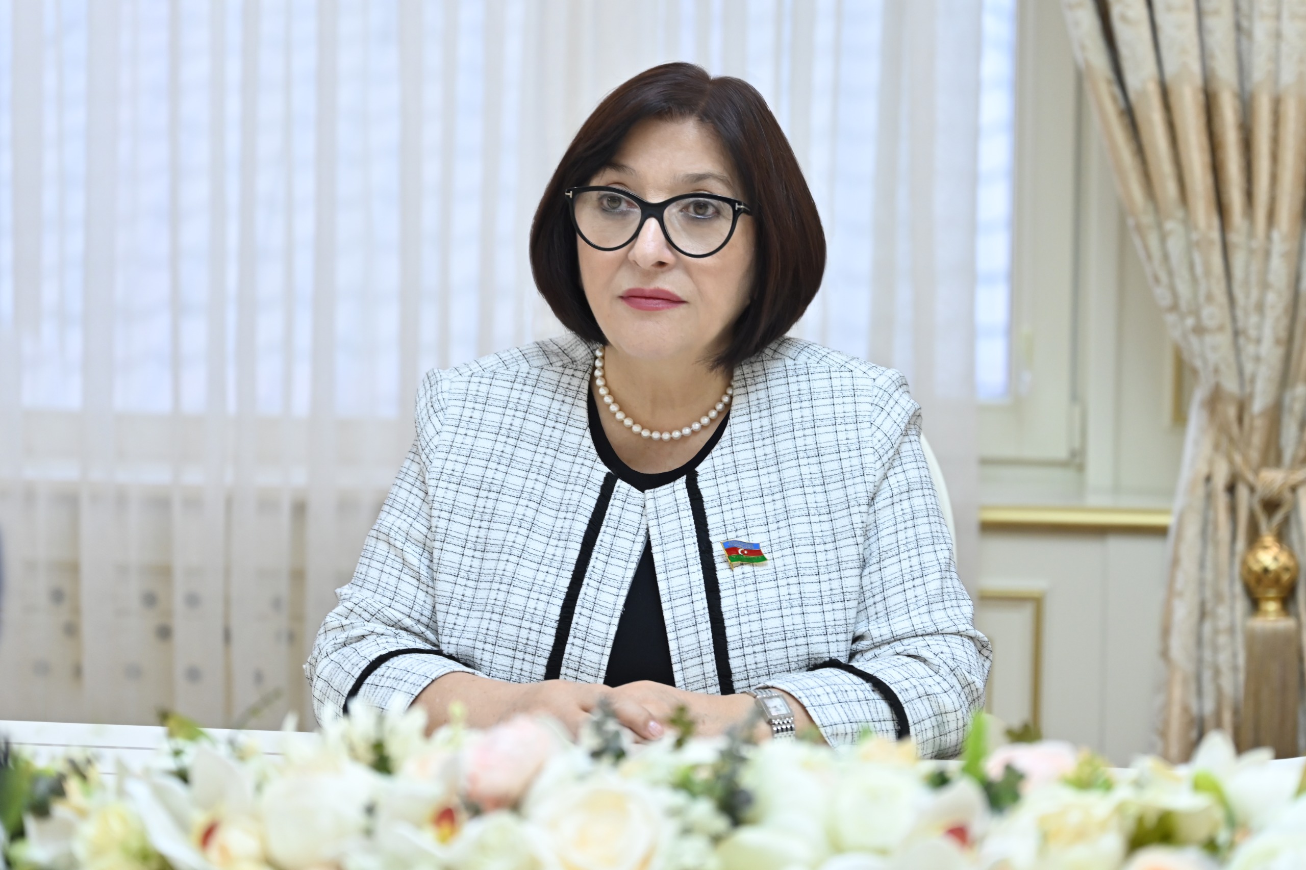 Milli Məclisin sədri Sahibə Qafarova ATƏT PA-nın vitse-prezidenti ilə görüşüb Milli Məclisin sədri Sahibə Qafarova ATƏT PA-nın vitse-prezidenti ilə görüşüb