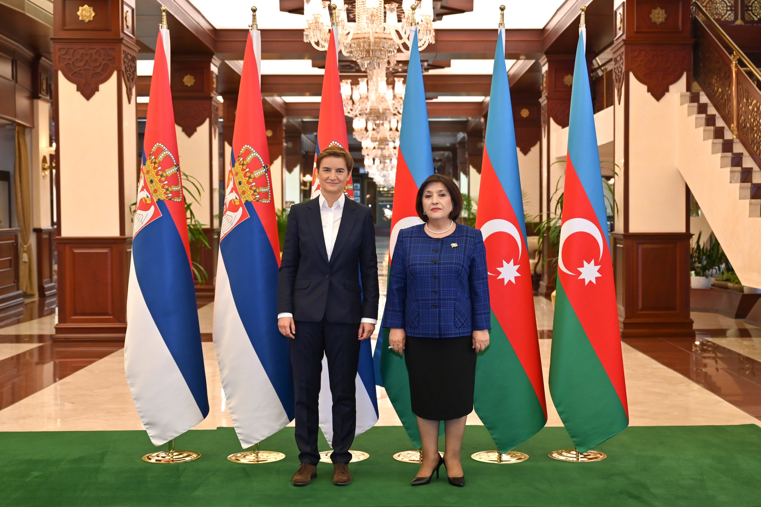 Milli Məclisin sədri Sahibə Qafarova Serbiya Milli Assambleyasının sədri ilə görüşüb Milli Məclisin sədri Sahibə Qafarova Serbiya Milli Assambleyasının sədri ilə görüşüb