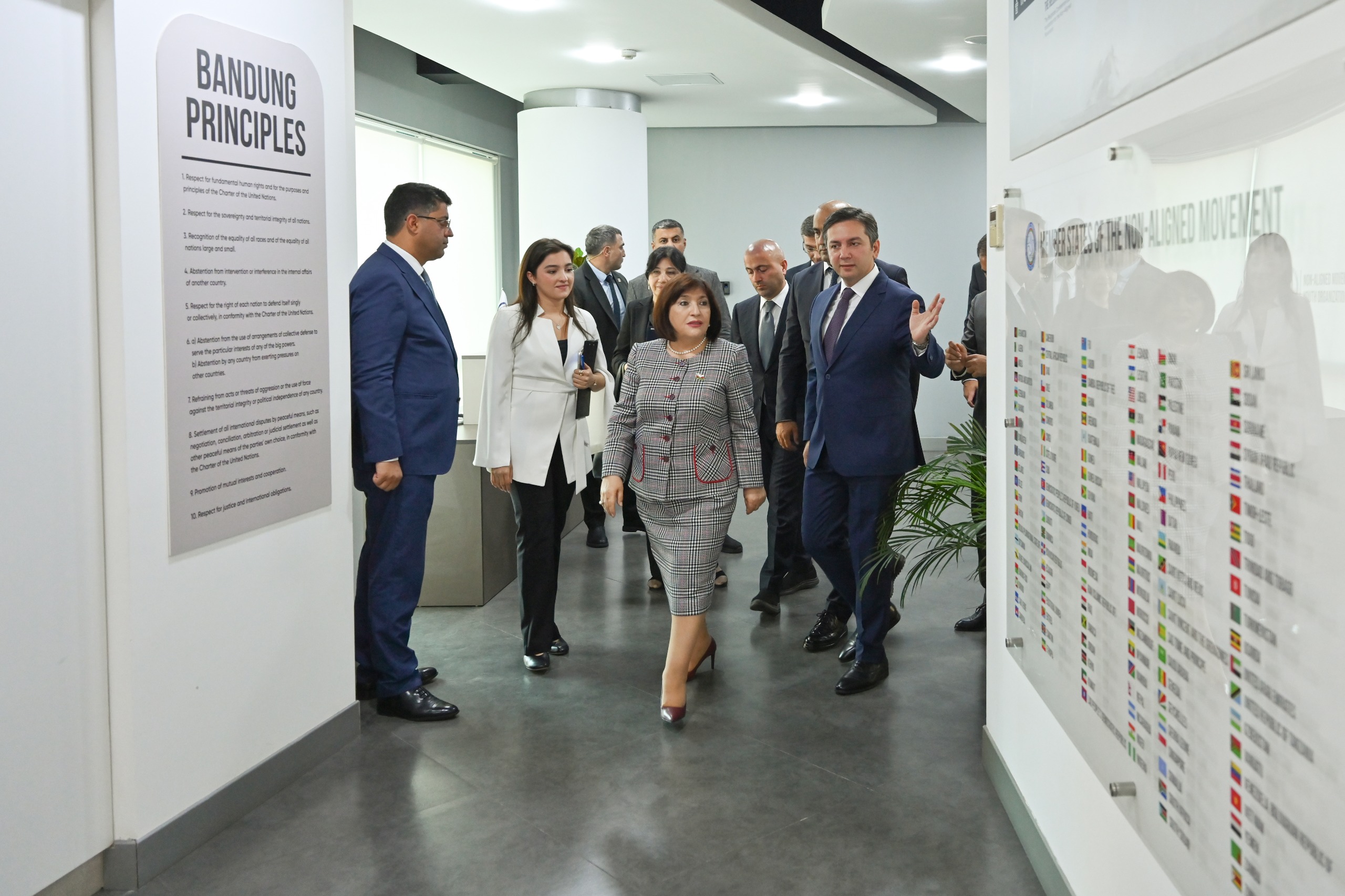 Milli Məclisin sədri Sahibə Qafarova Qoşulmama Hərəkatının Gənclər Təşkilatının Baş Qərargahında çıxış edib Milli Məclisin sədri Sahibə Qafarova Qoşulmama Hərəkatının Gənclər Təşkilatının Baş Qərargahında çıxış edib