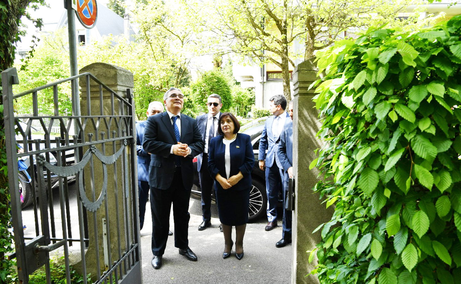 Delegation of Milli Majlis Called at Azerbaijani Embassy in Switzerland 