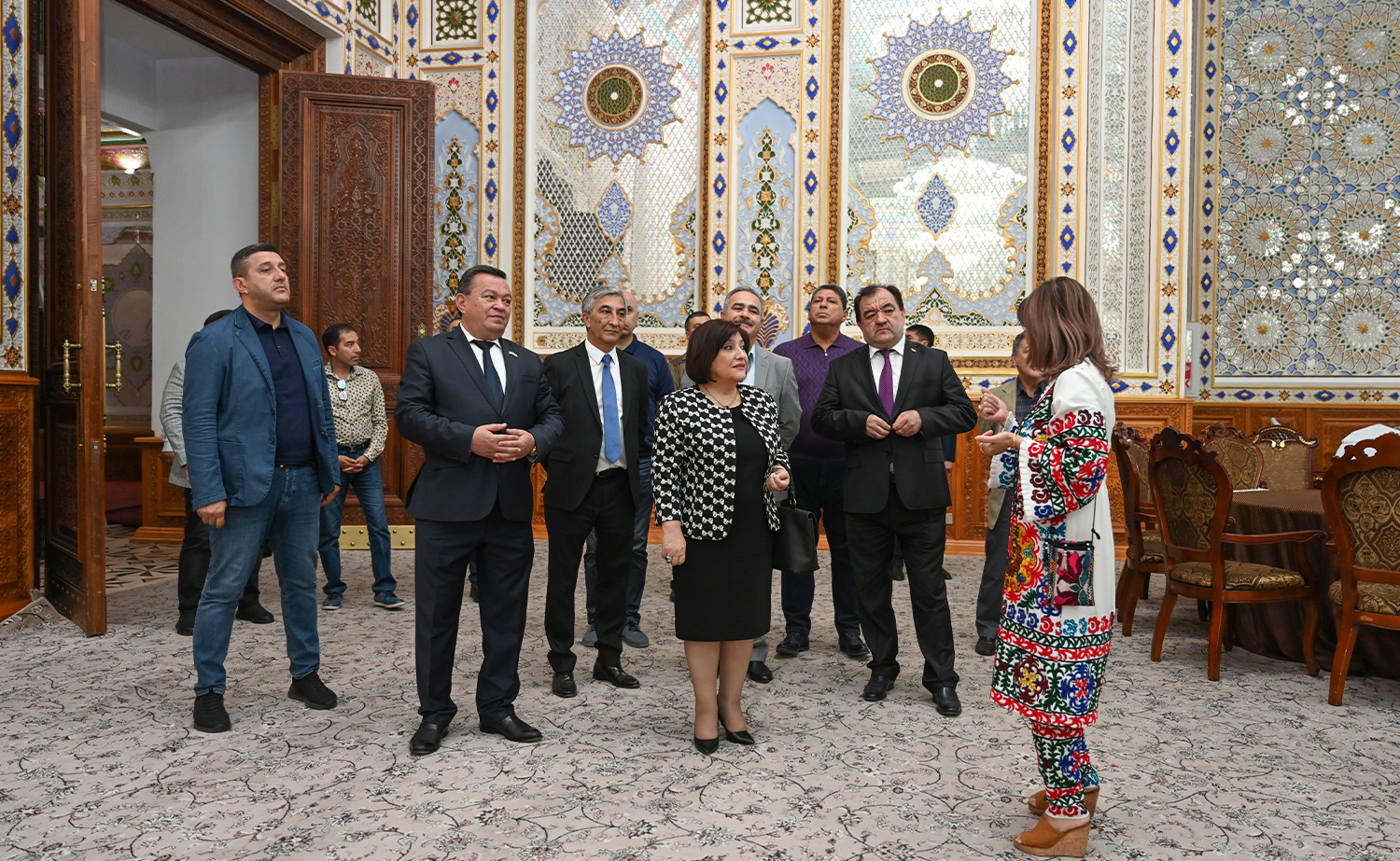 Делегация Милли Меджлиса побывала в ряде историко-культурных мест Душанбе 
