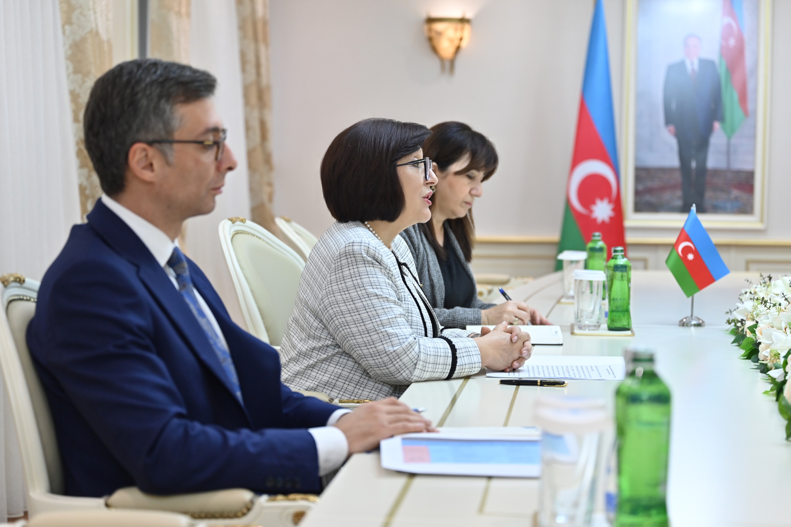 Milli Məclisin sədri Sahibə Qafarova Zimbabve Milli Assambleyasının sədri ilə görüşüb Milli Məclisin sədri Sahibə Qafarova Zimbabve Milli Assambleyasının sədri ilə görüşüb
