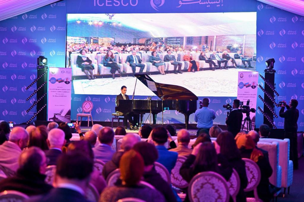 ICESCO-nun mənzil-qərargahında Ümummilli lider Heydər Əliyevin 100 illik yubileyinə həsr olunmuş konsert təşkil edilib ICESCO-nun mənzil-qərargahında Ümummilli lider Heydər Əliyevin 100 illik yubileyinə həsr olunmuş konsert təşkil edilib