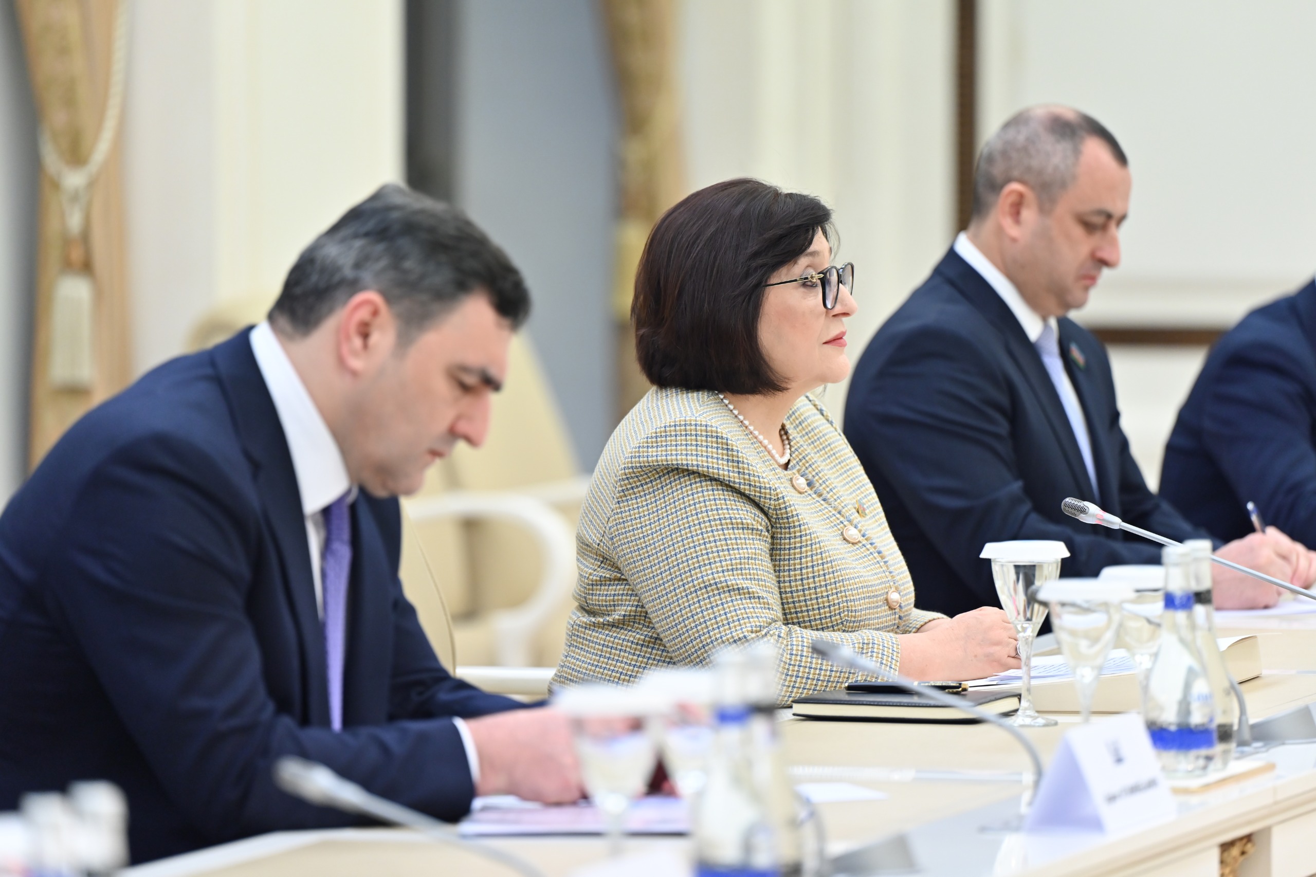 Milli Məclisin sədri Sahibə Qafarova Qazaxıstan Respublikasının Prezidenti Kasım-Jomart Tokayev ilə görüşüb Milli Məclisin sədri Sahibə Qafarova Qazaxıstan Respublikasının Prezidenti Kasım-Jomart Tokayev ilə görüşüb